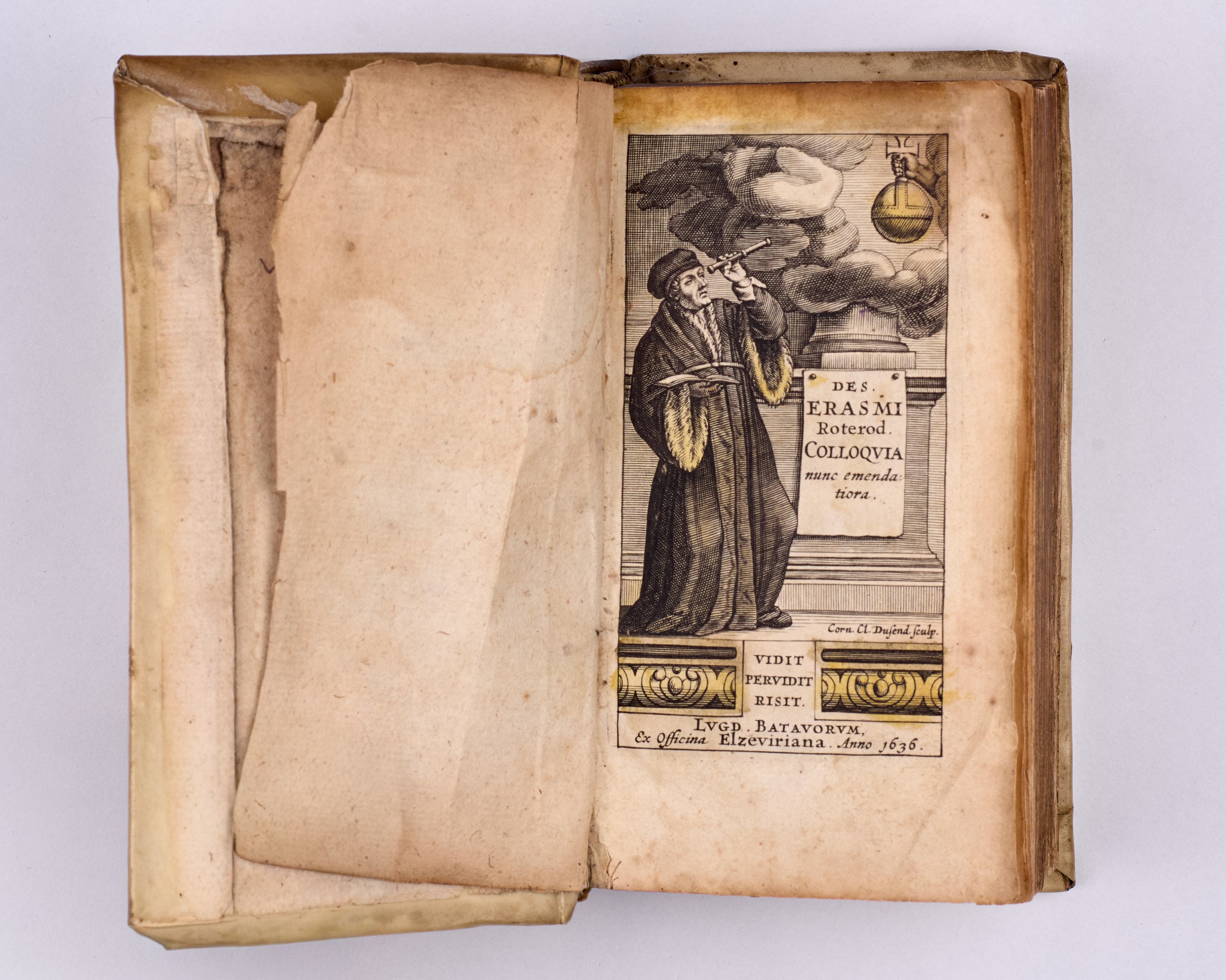 Colloquia, nunc emendatiora [&amp;] Coronis Apologetica pro Colloquiis Erasmi, Ex Ipsius scriptis, quantum per otium licuit, fideliter collecta a P.S., Accedit eiusdem de Colloquiorum Utilate Dissertatio.