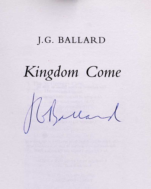 BALLARD, J. G. Kingdom Come