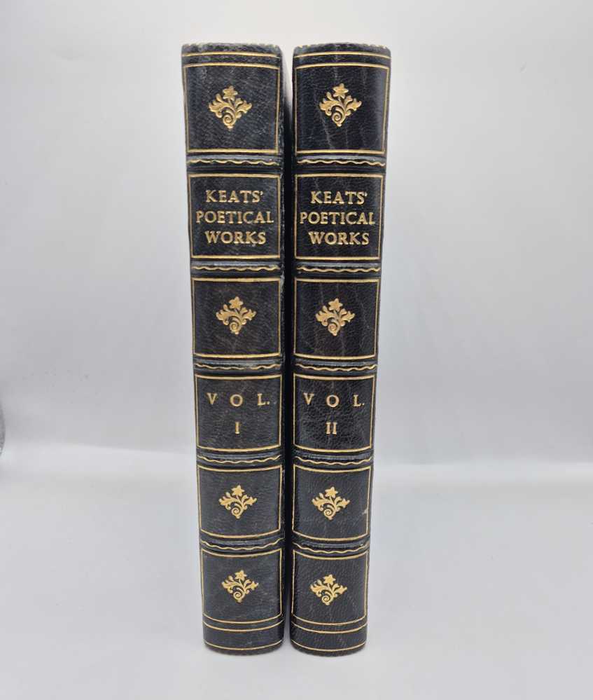 KEATS, John The Poems. Arranged in Chronological Order with a Preface by Sidney Colvin.