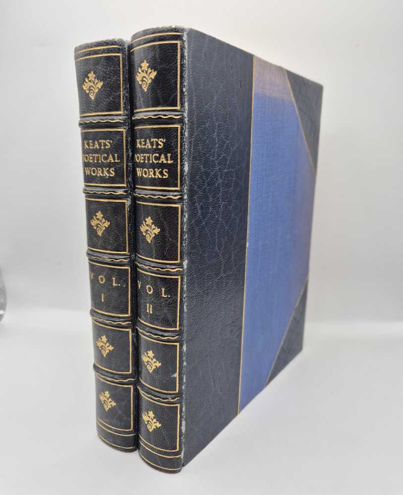 KEATS, John The Poems. Arranged in Chronological Order with a Preface by Sidney Colvin.