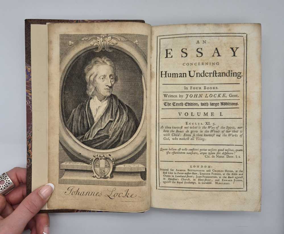 LOCKE, John An Essay Concerning Human Understanding