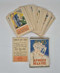 [WWII] A complete set of Le Jeu des ‘Atouts de la Vie’ playing cards