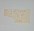 KING, Joseph Clipped note