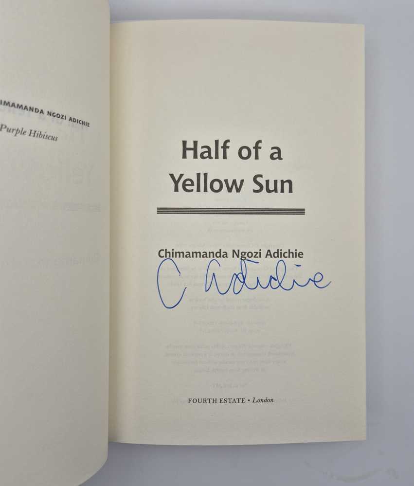 ADICHIE, Chimamanda Ngozi Half of a Yellow Sun