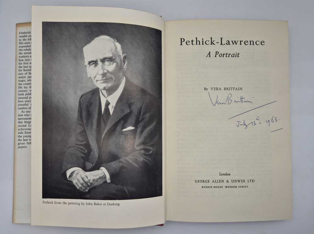 BRITTAIN, Vera Pethick-Lawrence: A Portrait