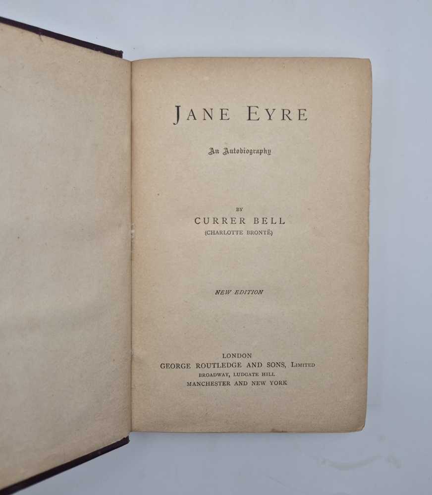 BRONTE, Charlotte Jane Eyre. An Autobiography