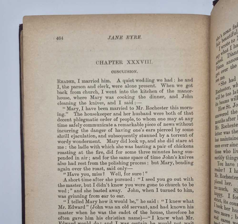 BRONTE, Charlotte Jane Eyre. An Autobiography