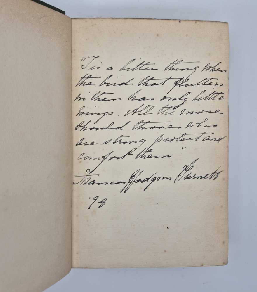 BURNETT, Frances Hodgson A Lady of Quality