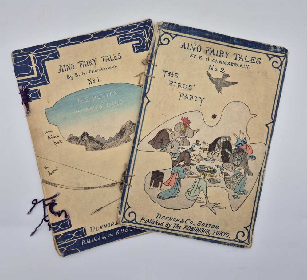 CHAMBERLAIN, [Basil Hall] Aino Fairy Tales 1 & 2: The Hunter in Fairy Land & The Bird’s Party