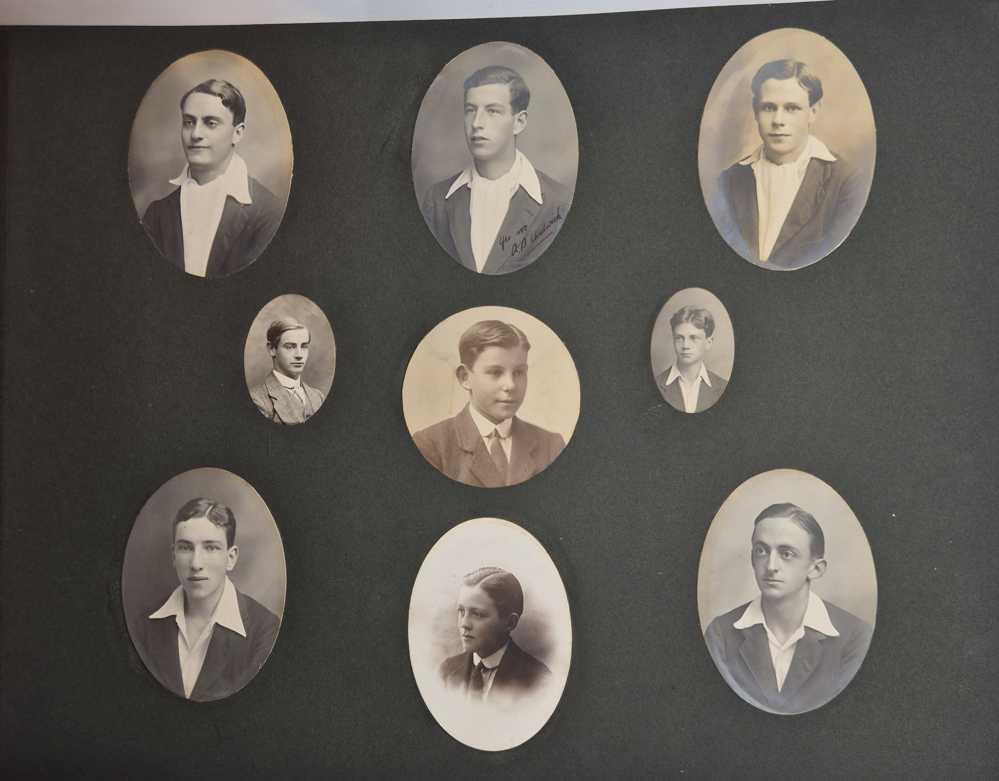 [CHARTERHOUSE SCHOOL] An album of school photos and ephemeral items