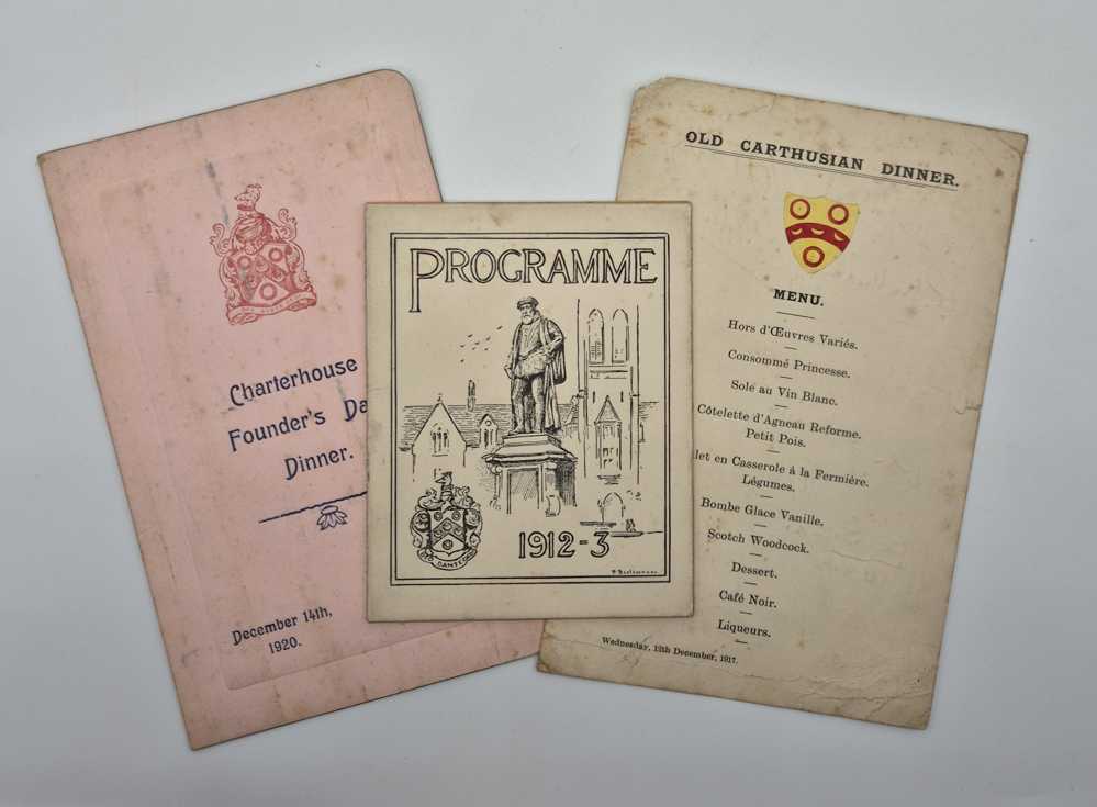 [CHARTERHOUSE SCHOOL] An album of school photos and ephemeral items