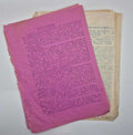 A collection of mimeographed notes on leader’s speeches