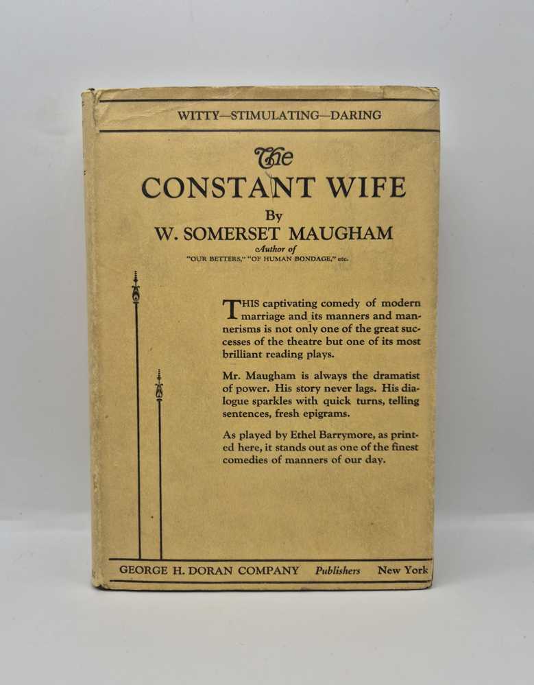 MAUGHAM, Somerset The Constant Wife. A comedy in three acts.