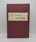 WILDE, Oscar The Duchess of Padua. A Tragedy of the Sixteenth Century
