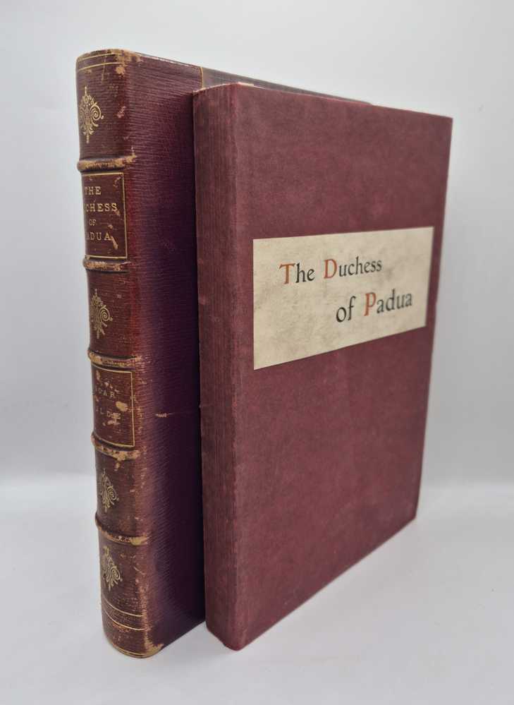 WILDE, Oscar The Duchess of Padua. A Tragedy of the Sixteenth Century