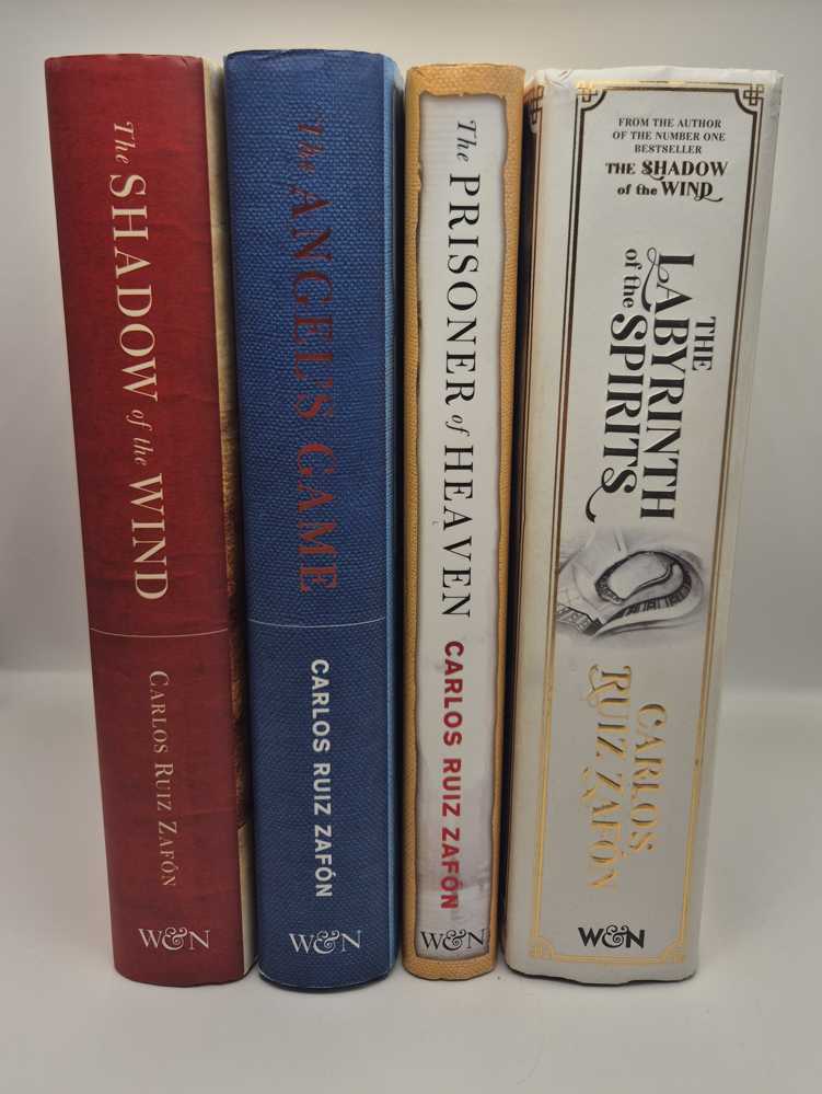 ZAFON, Carlos Ruiz [The Cemetery of Forgotten Books Series]: The Shadow of the Wind; The Angel’s Game; The Prisoner of Heaven; The Labyrinth of the Spirits