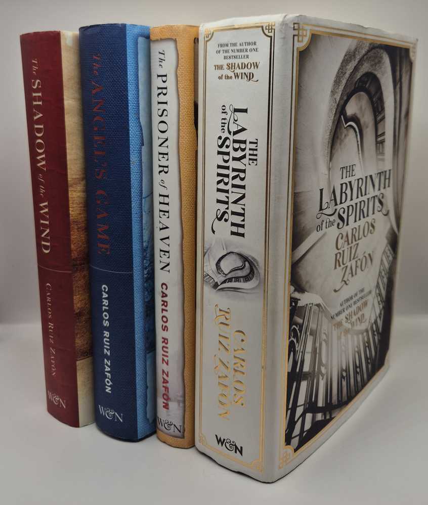 ZAFON, Carlos Ruiz [The Cemetery of Forgotten Books Series]: The Shadow of the Wind; The Angel’s Game; The Prisoner of Heaven; The Labyrinth of the Spirits