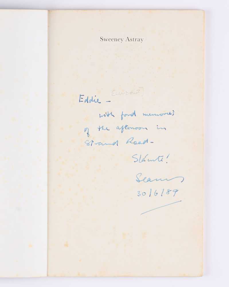 HEANEY, Seamus Sweeney Astray [[bmid:1800260a]]