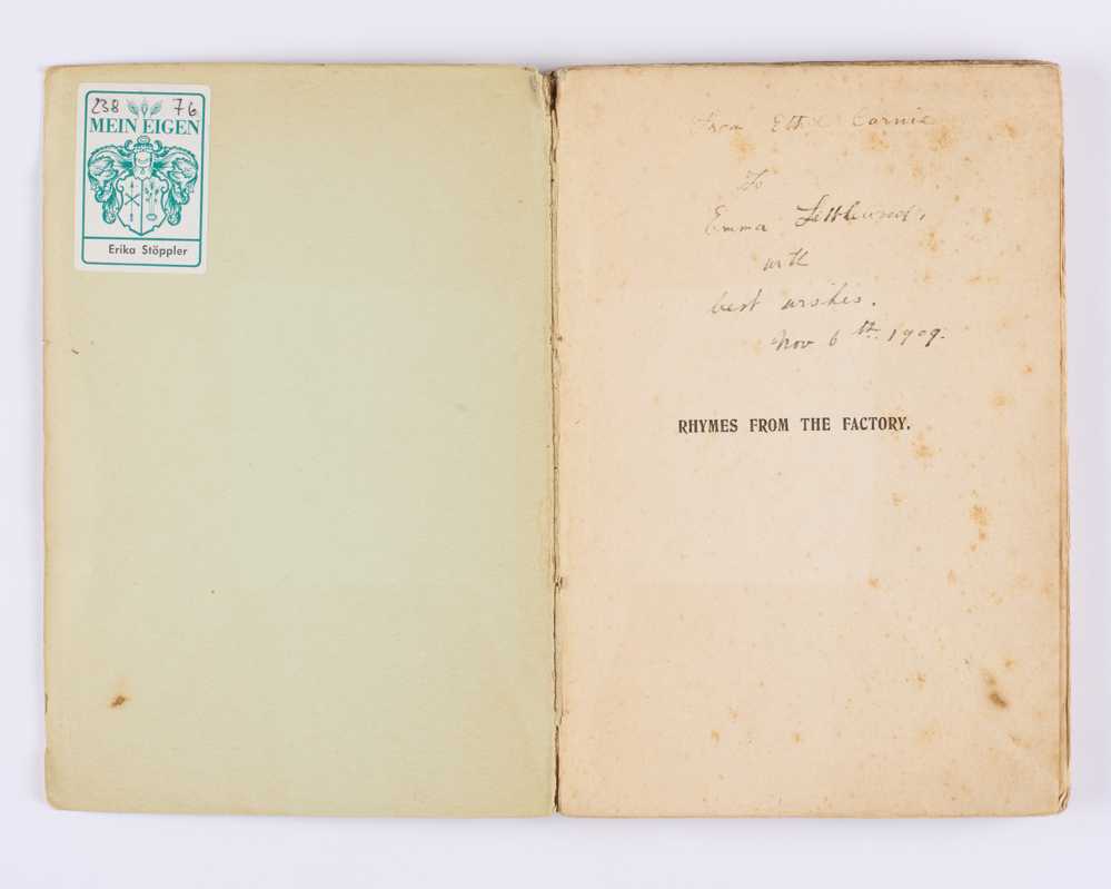 CARNIE, Ethel Rhymes from the Factory [[bmid:1800280a]]