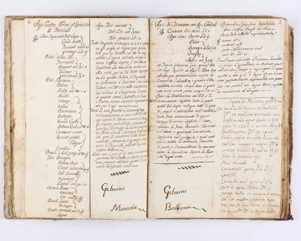 MEDICINE Secreti di me Girolamo Caravaggio, [[bmid:1800284a]]