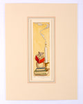 Mouse reading by Candlelight