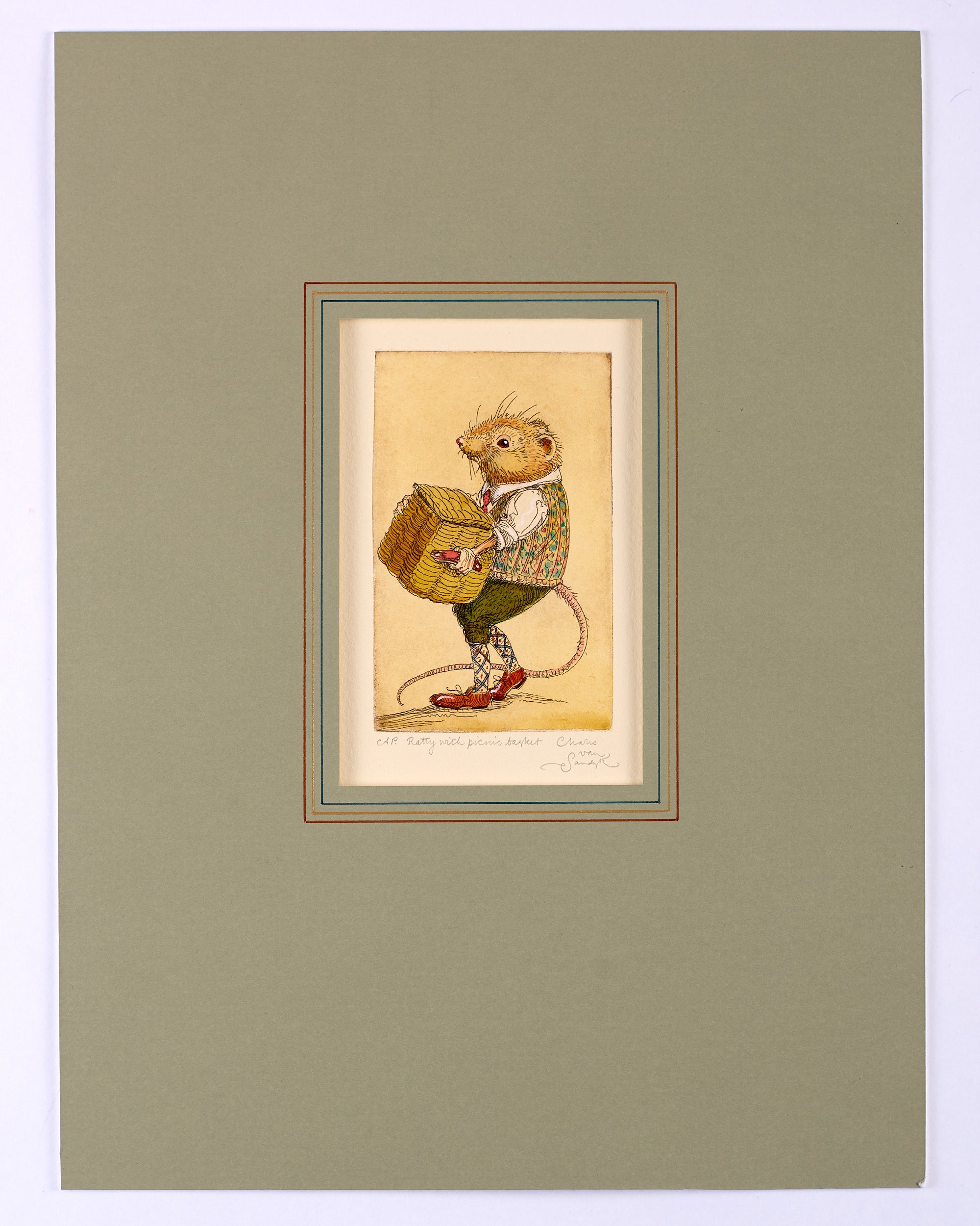 Ratty with Picnic Basket