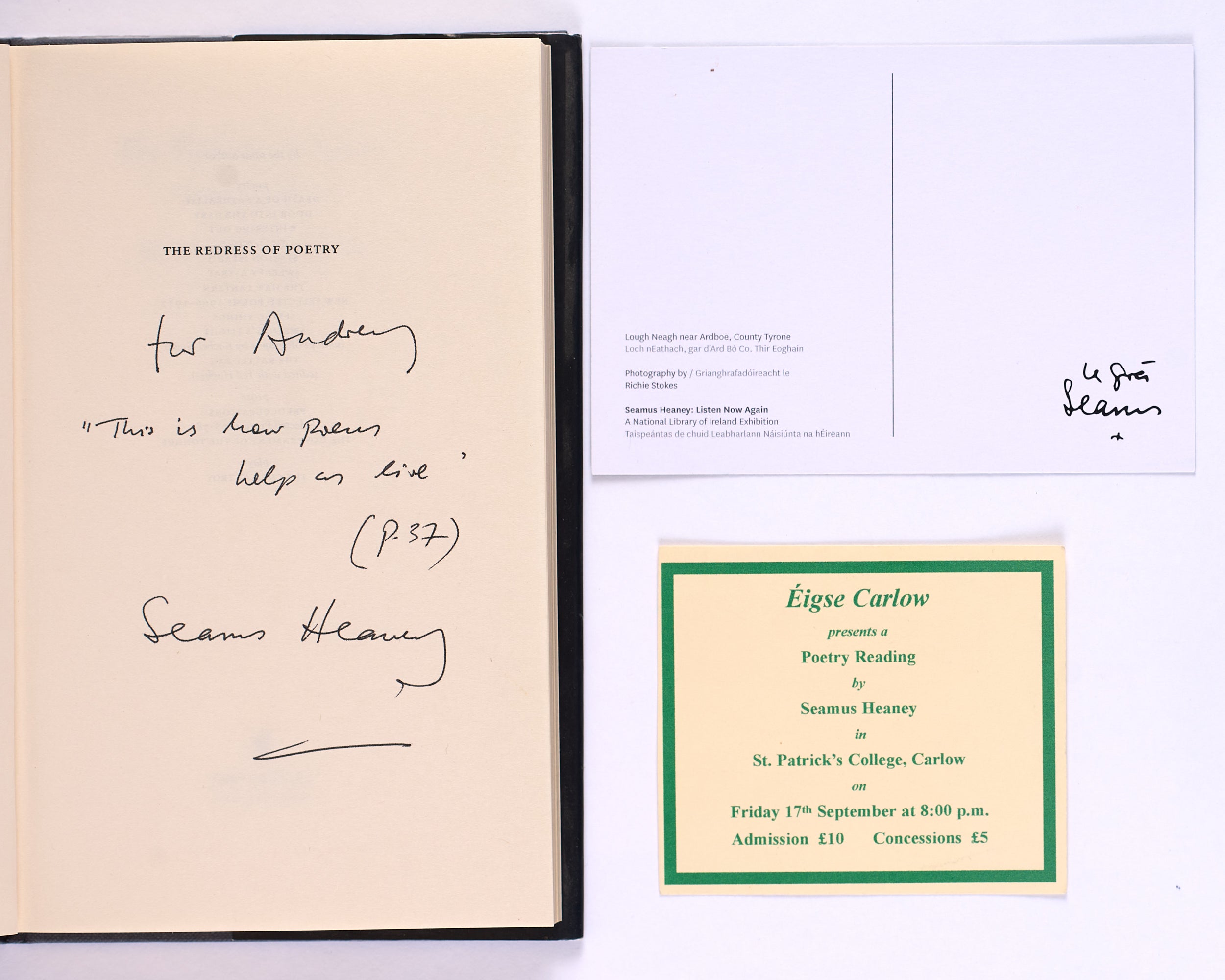 The Redress of Poetry. Oxford Lectures