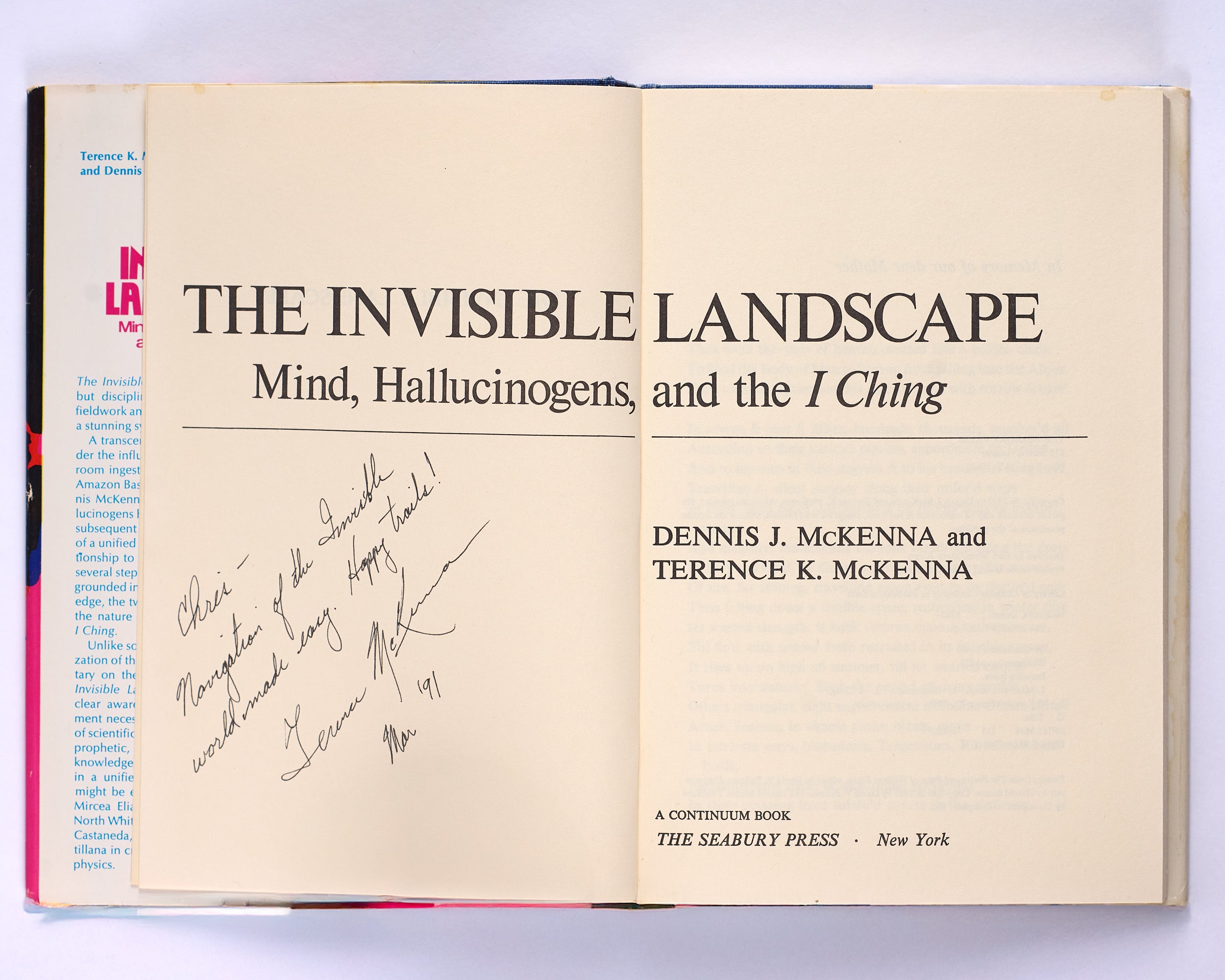 The Invisible Landscape. Mind, Hallucinogens and the I Ching