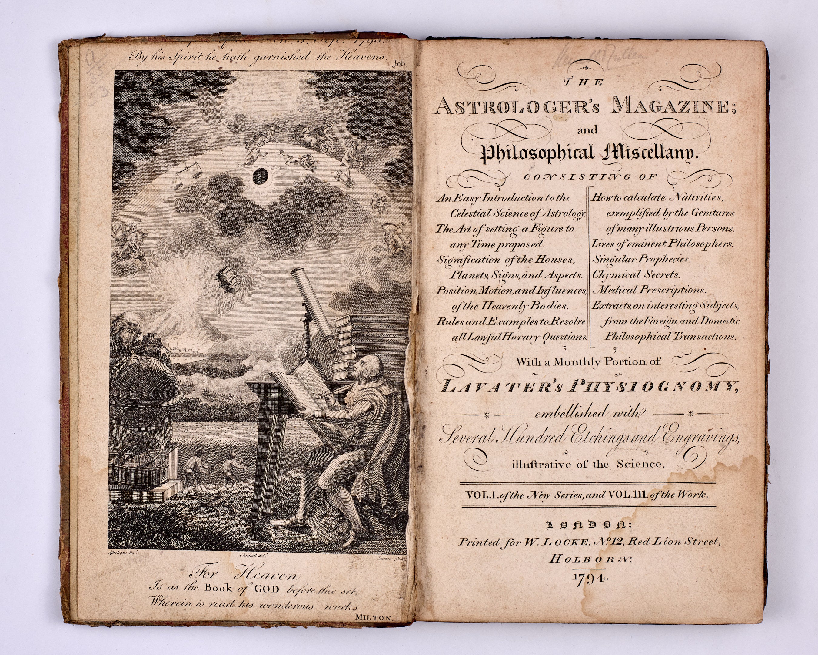 The Astrologer’s Magazine; and Philosophical Miscellany