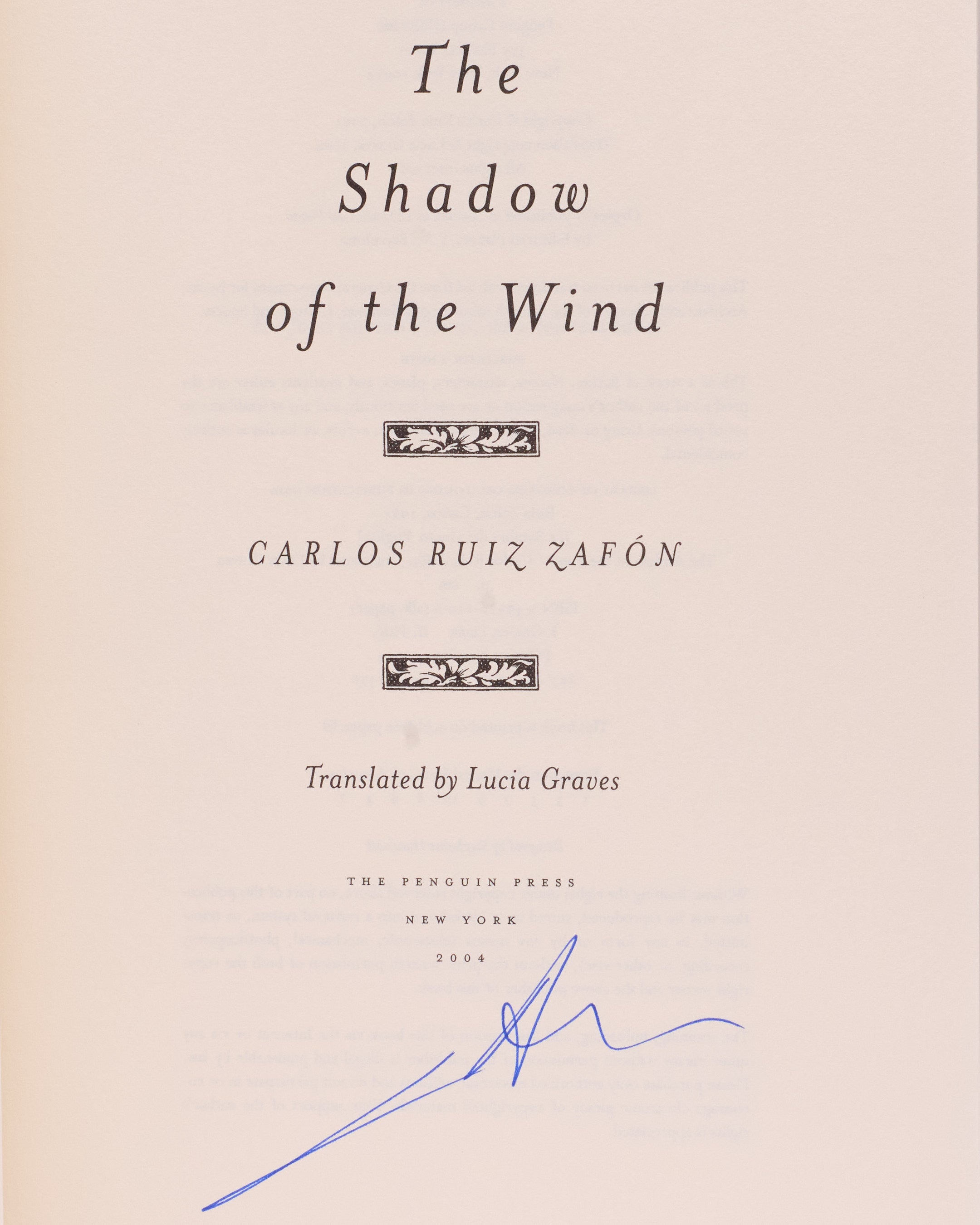 The Shadow of the Wind