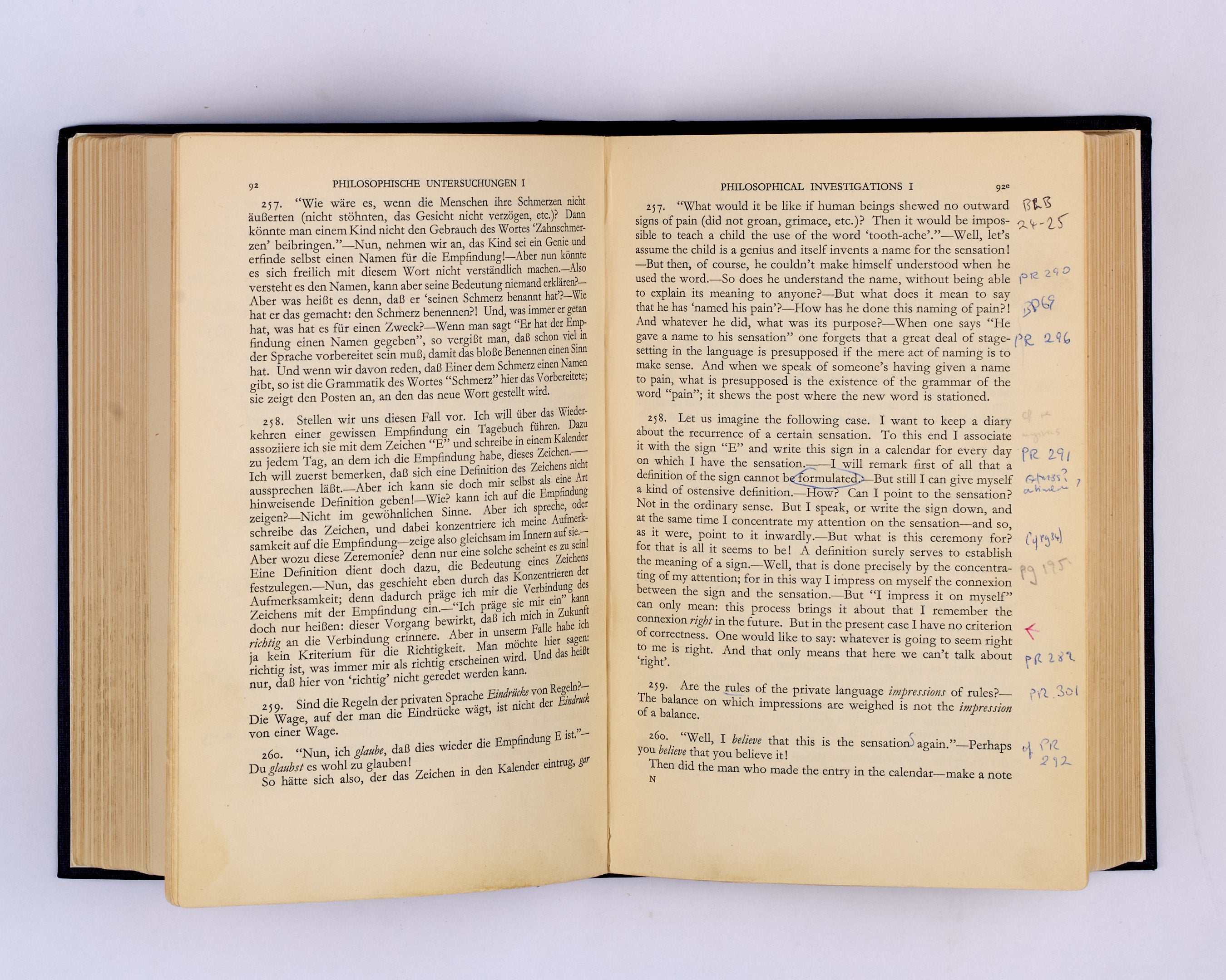 Tractatus Logico-Philosophicus; Philosophical Investigations; The Blue and Brown Books