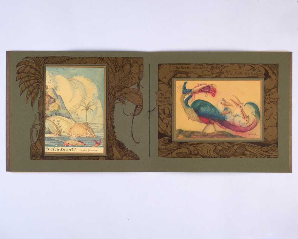 VAN SANDWYK, Charles Sketches from the Dream Island of Birds