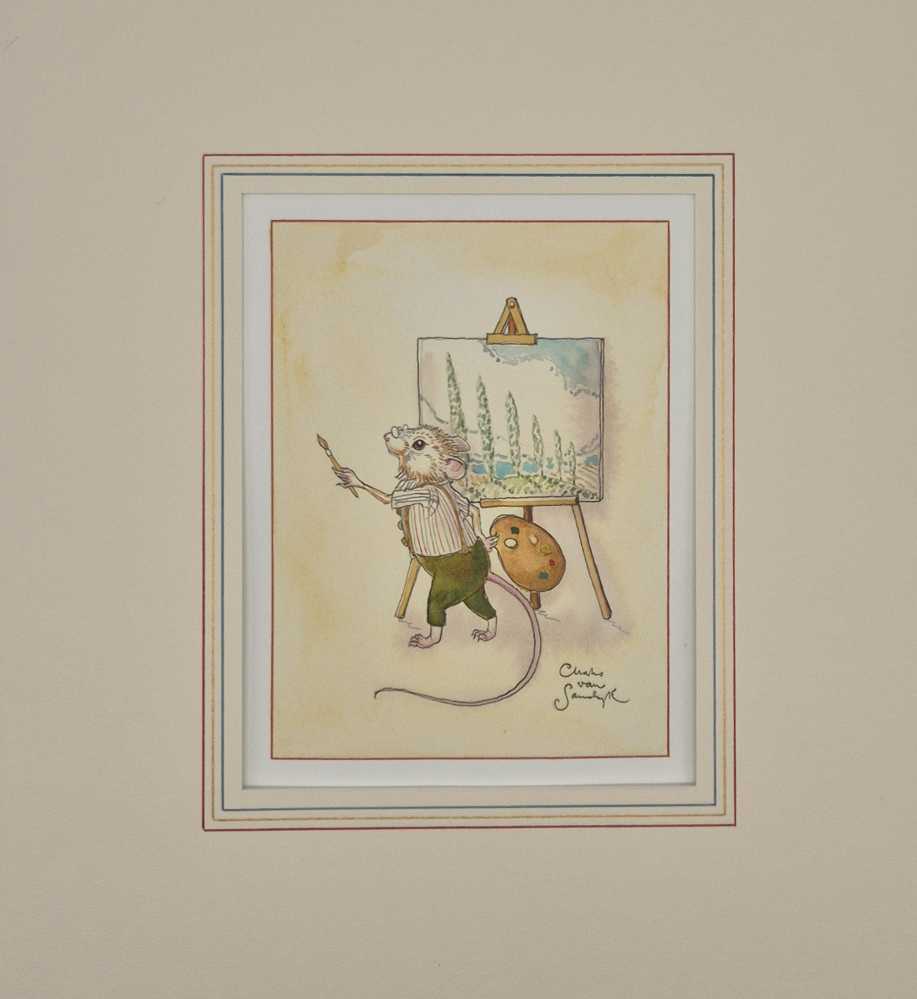 VAN SANDWYK, Charles ‘Portrait of the Artist as a Young Mouse’