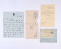 MONTGOMERY, B[ernard] L[aw] Two letters addressed to Mrs Frank Kendall