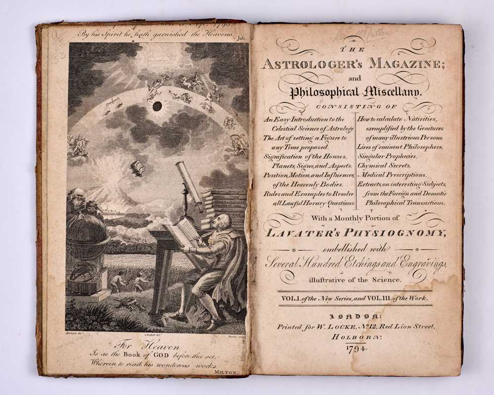 [ASTROLOGY] The Astrologer’s Magazine; and Philosophical Miscellany