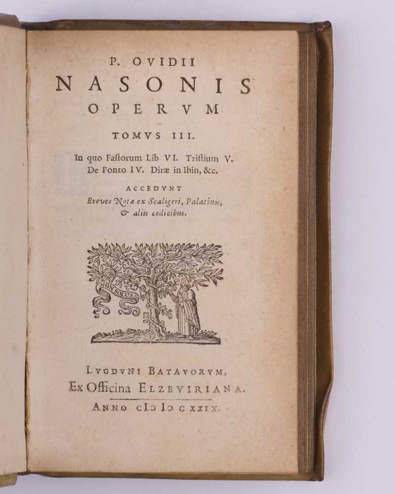P. Ovidii Nasonis Operum Tomus III…