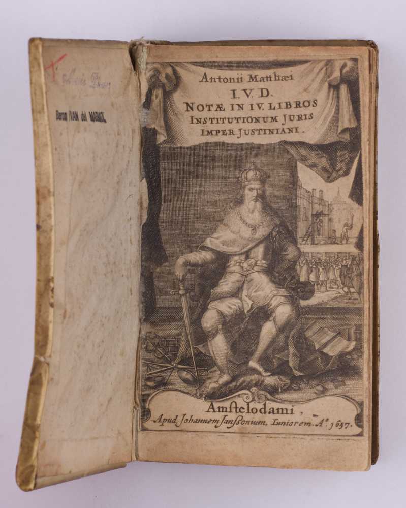 I.V.D. Notae in IV Libros Institutionum Juris Imper. Justiniani