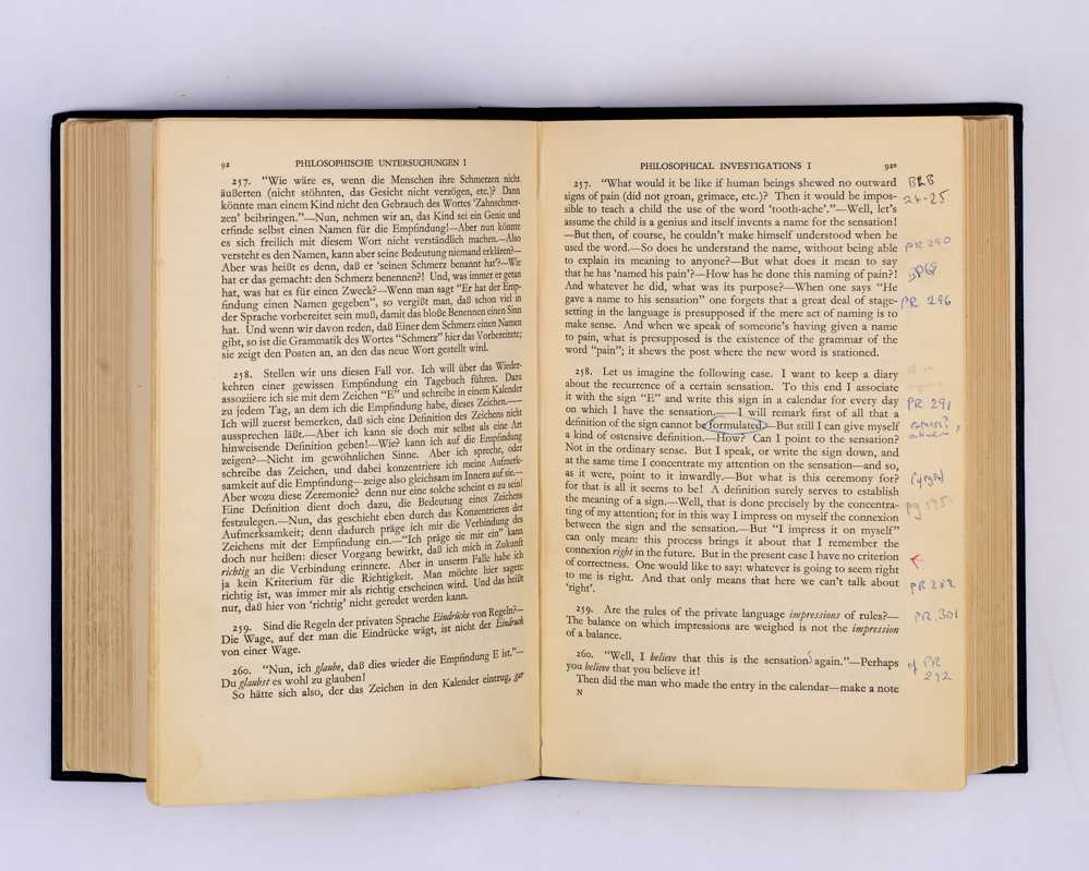 Tractatus Logico-Philosophicus; Philosophical Investigations; The Blue and Brown Books