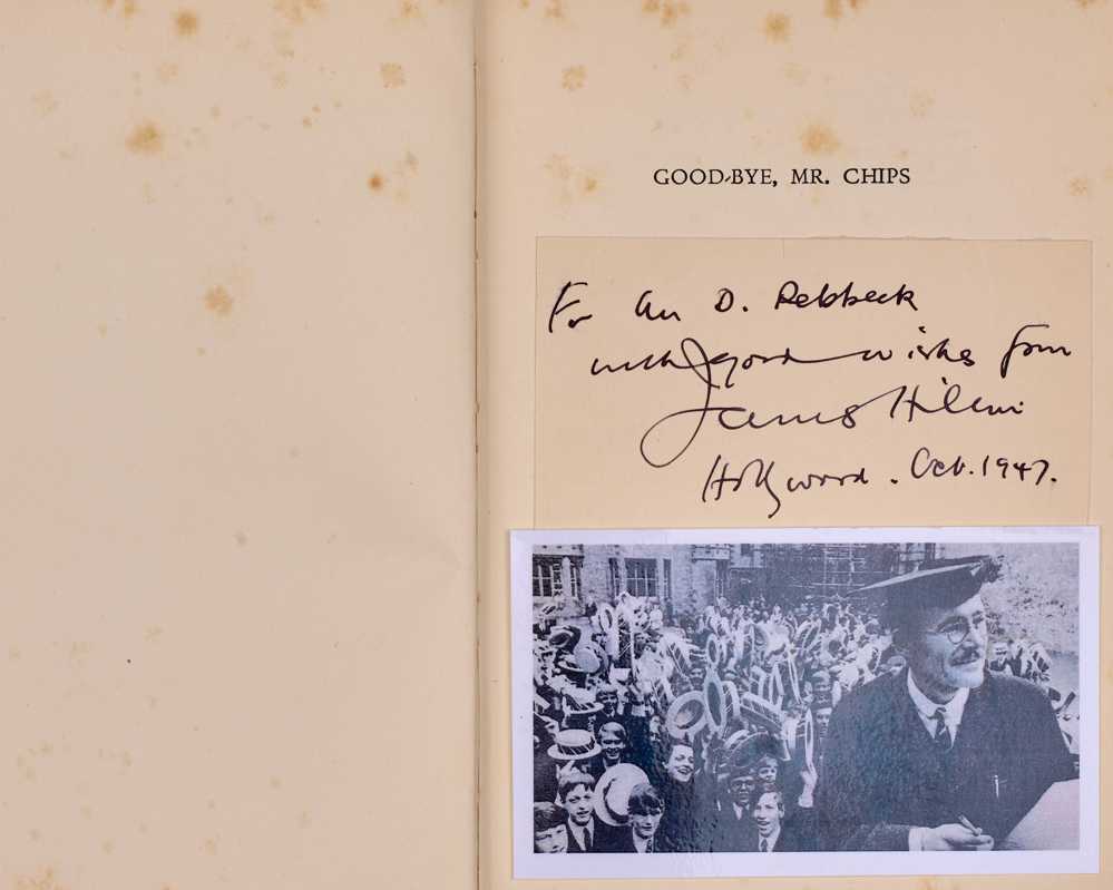 Goodbye, Mr Chips