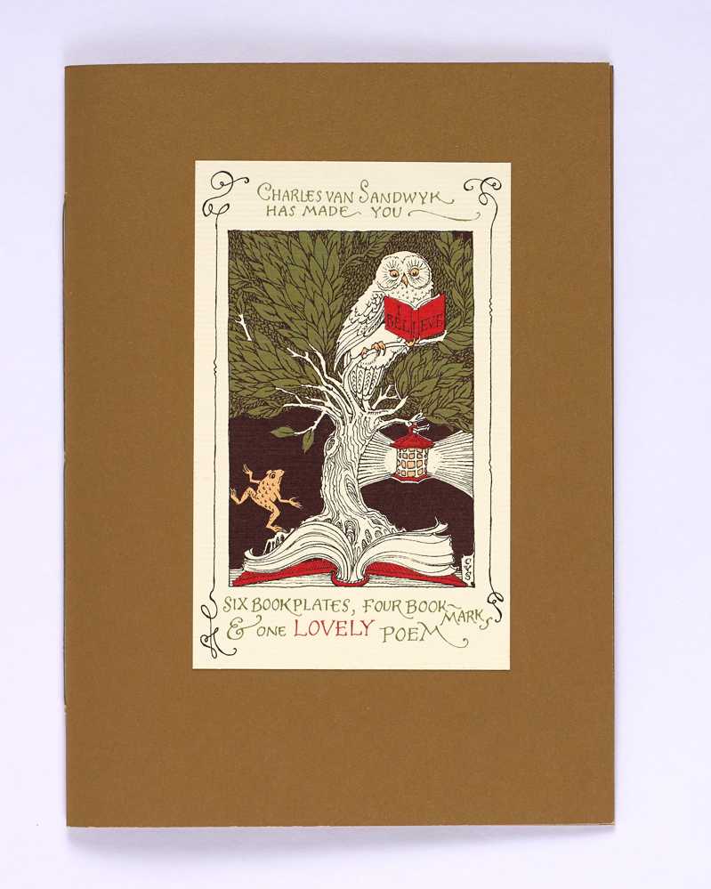 Six Bookplates, Four Bookmarks, & One Lovely Poem