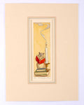Mouse reading by Candlelight