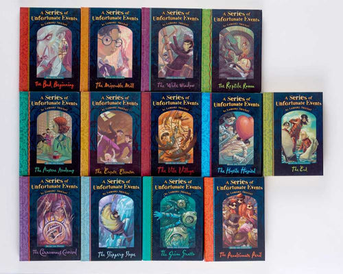 A Series of Unfortunate Events. Complete in 13 volumes