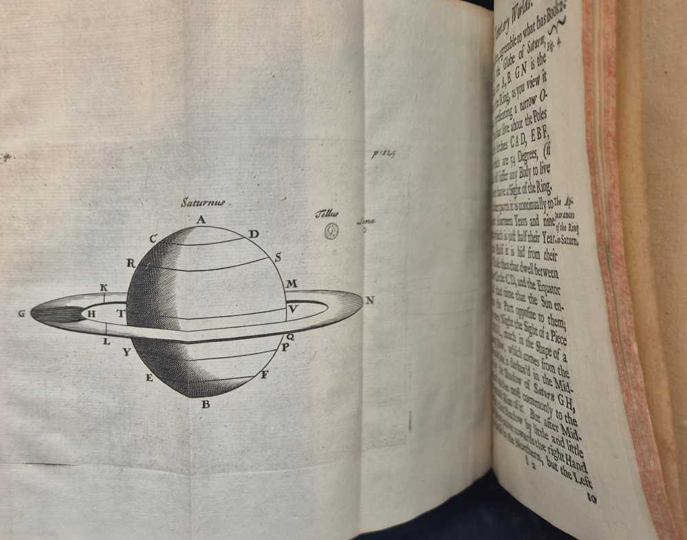 HUYGENS, Christianus The Celestial Worlds Discover’d: or, Conjectures Concerning the Inhabitants, Plants and Productions of the Worlds in the Planets.