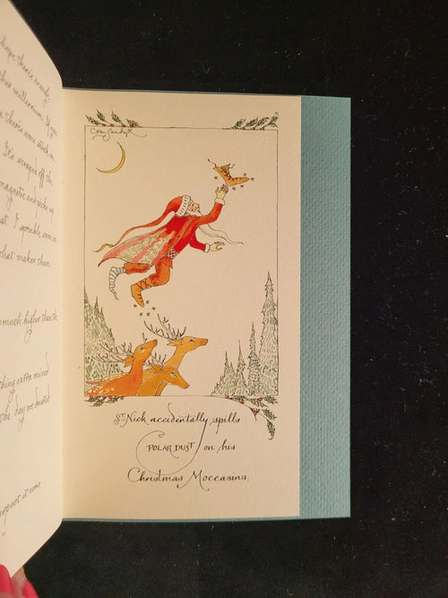 A Conversation with old St. Nick at the North Pole